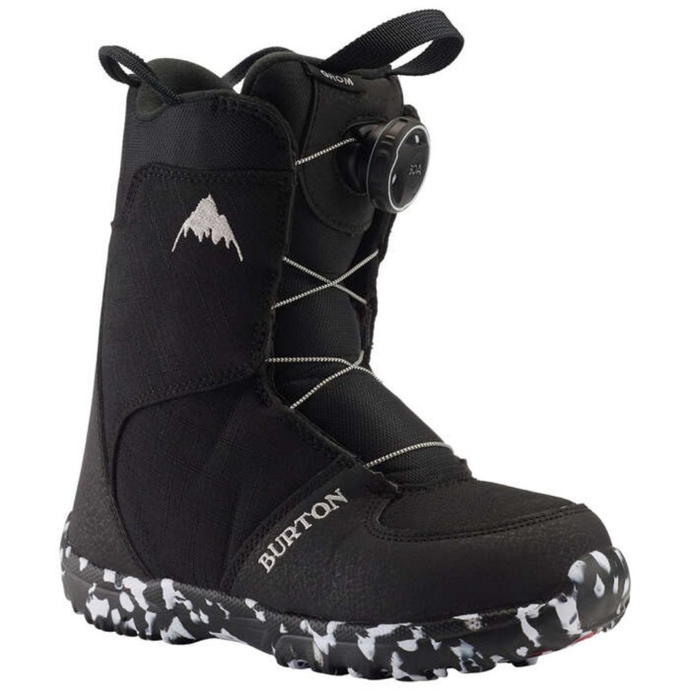 BURTON KIDS GROM BOA SNOWBOARD BOOTS Size 2